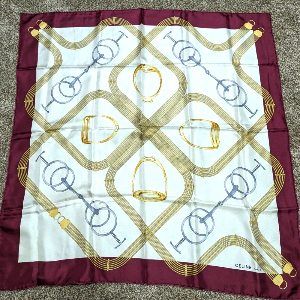 Celine Paris Vintage Scarf